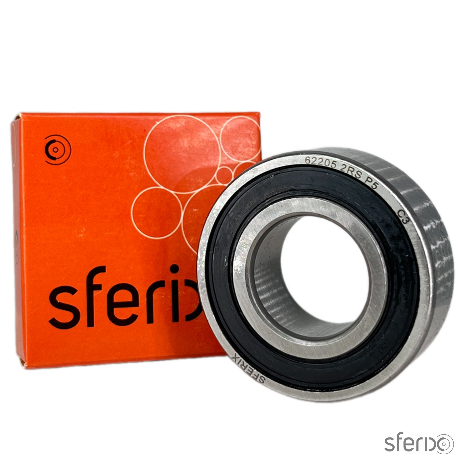 Радиальный однорядный подшипник 62205 2RS P53 SFERIX - Сферикс - фото -  1